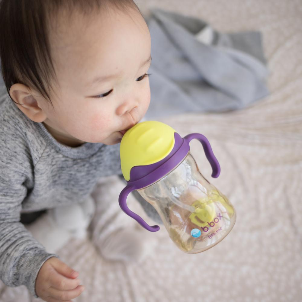 b.box NEW Sippy Cup - Deluxe Edition - PPSU - Pink Orange