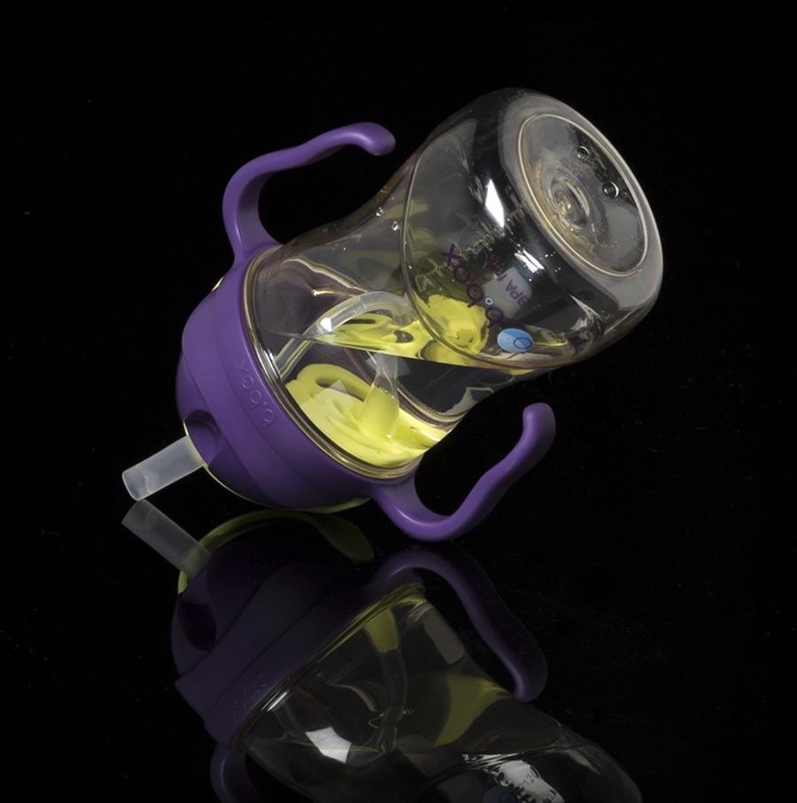 b.box NEW Sippy Cup - Deluxe Edition - PPSU - Yellow Grey