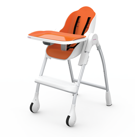 Oribel Cocoon - 3-Stage Highchair - Blueberry Marshmallow