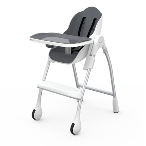 Oribel Cocoon - 3-Stage Highchair - Slate