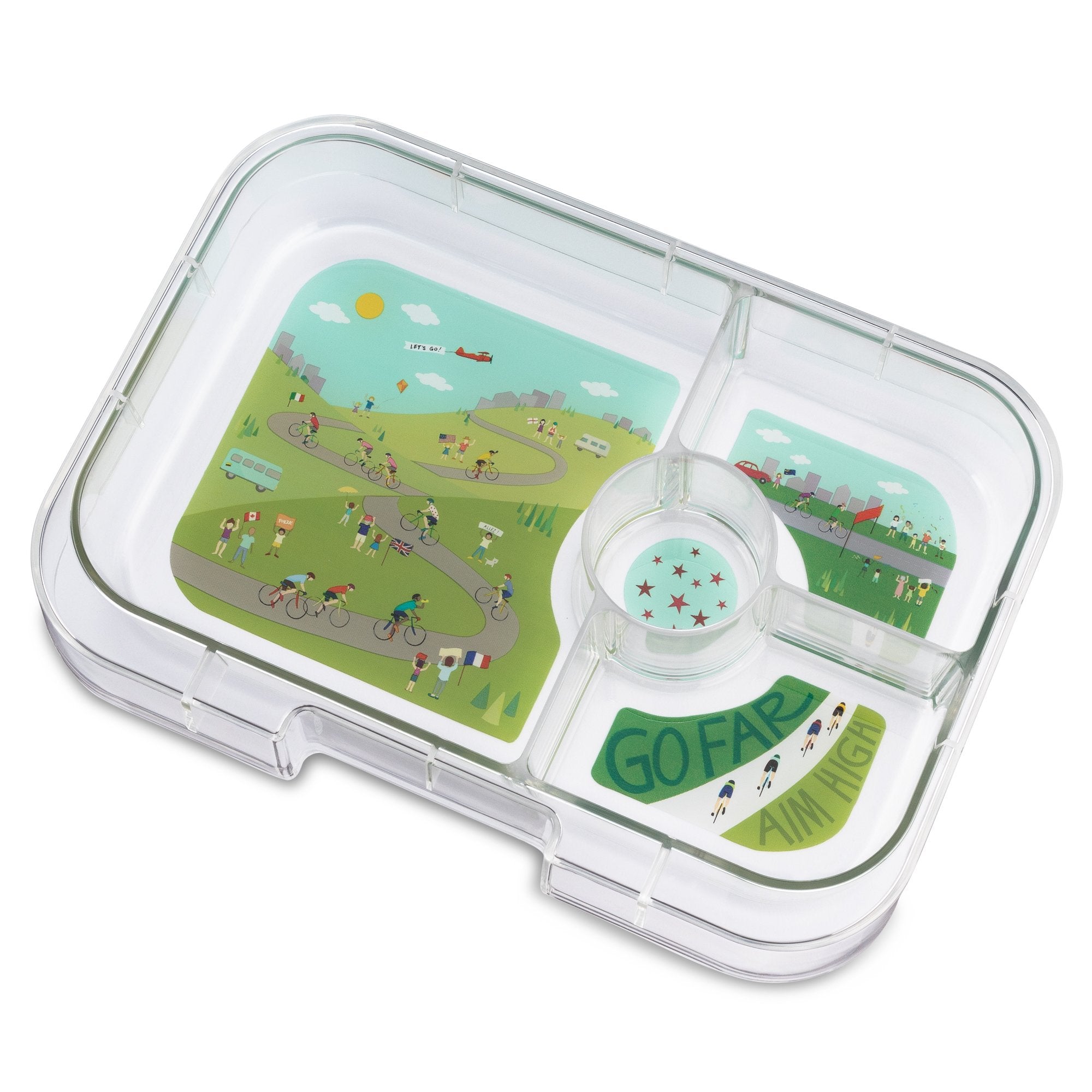 Yumbox Panino True Blue 4 Compartment Lunch Box